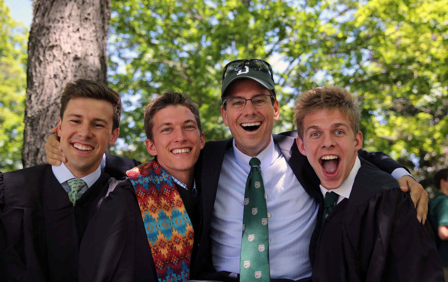 The Price Family Cameron graduates from Dartmouth.